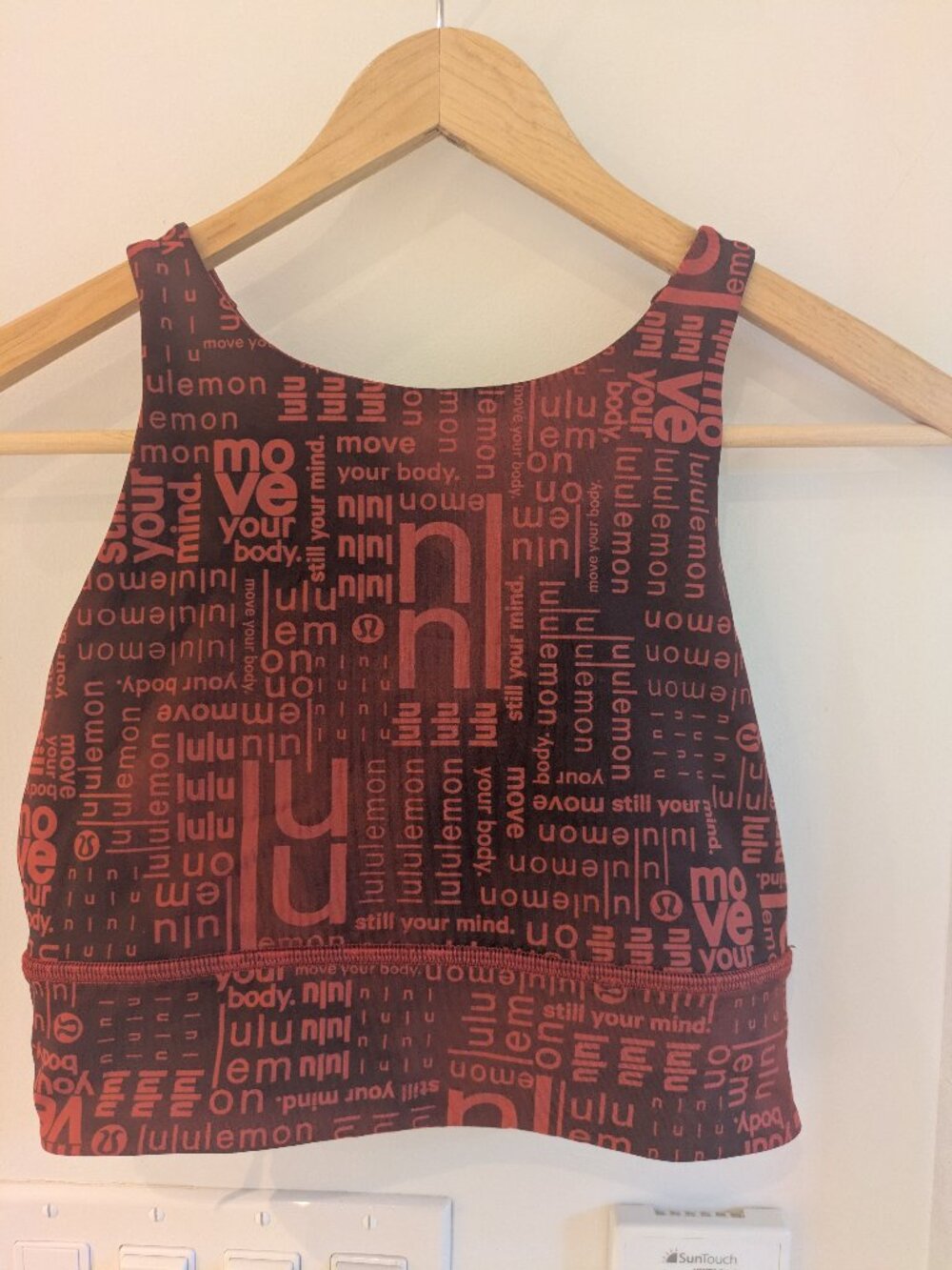 Lululemon Energy High-Neck Longline Bra Limited Edition Size M.